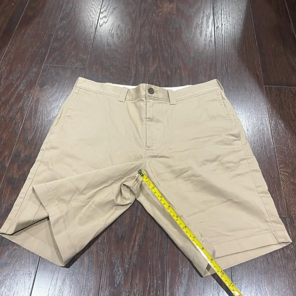J.Crew Mercantile Flex Chino Shorts Men's Size 30 Khaki Casual Pockets